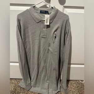 Ralph Lauren Gray Polo Shirt for Men
